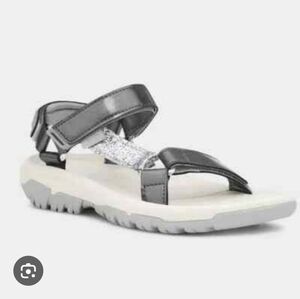 Teva Metallic Sandals with Glitter Accents